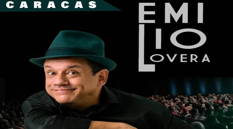 Emilio Lovera lleva su show por varias ciudades de Venezuela