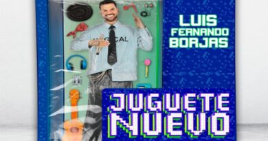 Luis Fernando Borjas estrena su tercer álbum de estudio "Juguete Nuevo"