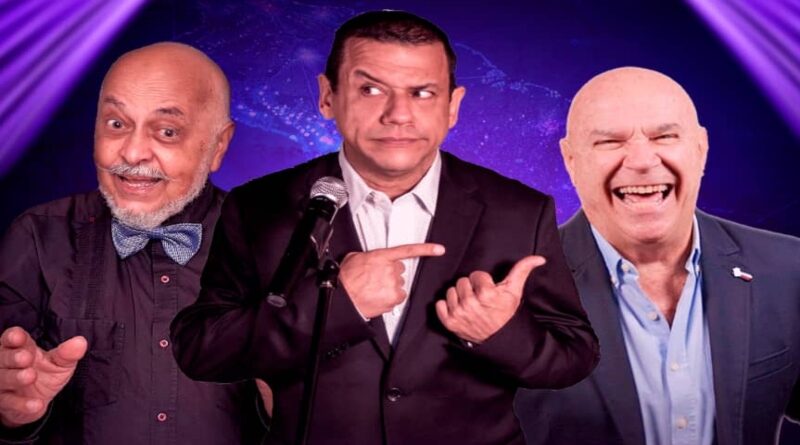 Emilio Lovera, El Che Gaetano y Claudio Nazoa presentan "El espectáculo del Ano"