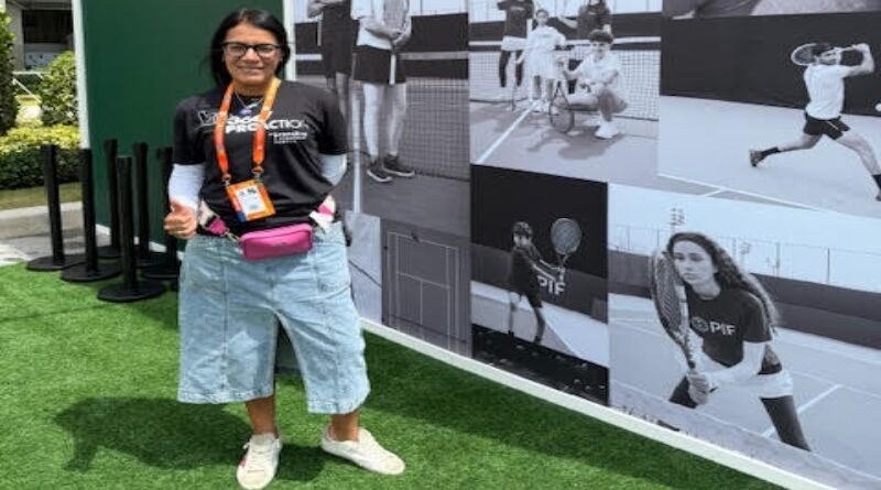 Peggy Navarro, liderazgo venezolano en la producción del prestigioso Miami Open