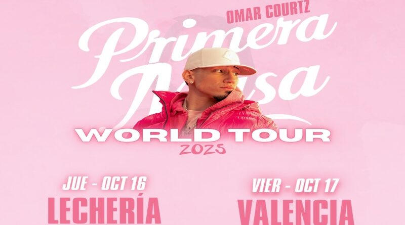 Omar Courtz “El Ousi” se presentará en el Poliedro de Caracas con su “Primera Musa World Tour