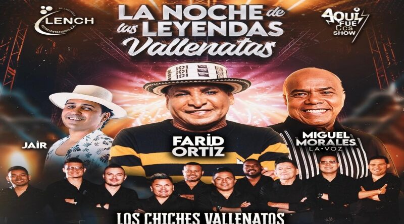 Leyendas del Vallenato se reúnen en una noche inolvidable