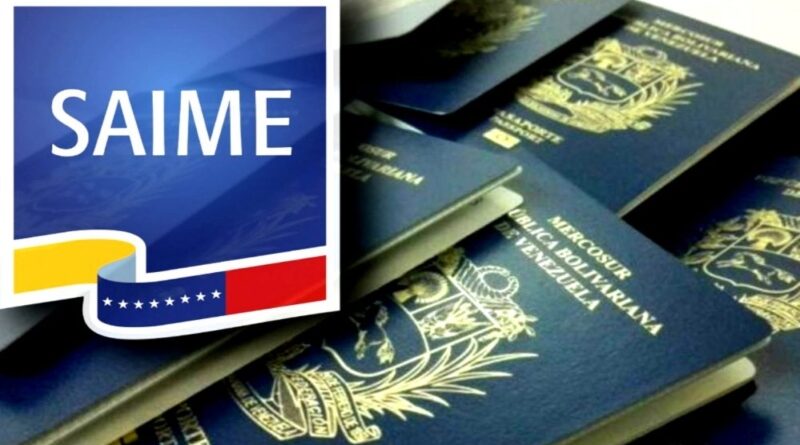SAIME lanza sistema en línea para certificación de cédula y pasaporte