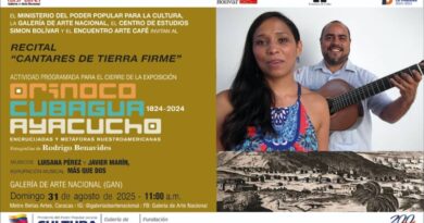 ¡Cierre con música! El dúo Más que Dos presenta "Cantares de Tierra Firme" en la Galería de Arte Nacional