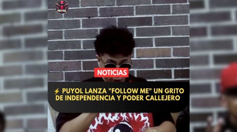 Puyol estrena “Follow Me”, un manifiesto de rebeldía grabado en Valencia