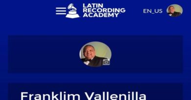 Franklim Vallenilla CEO de Buscaenvigo es aprobado como Miembro de la Academia Latina de la Grabación