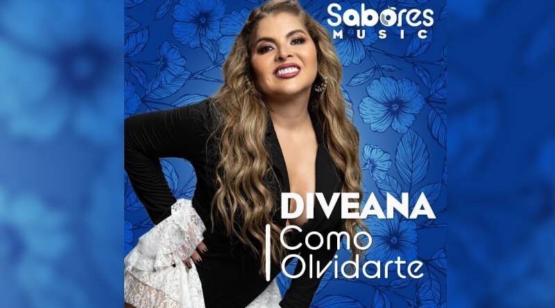 Diveana la reina del merengue lanza "Cómo Olvidarte" de la mano de Sabores Music