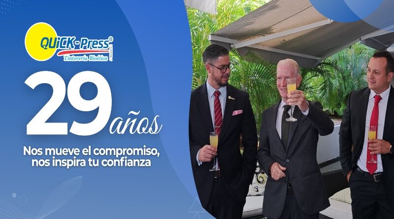 Quick-Press® celebra casi tres décadas de innovación, compromiso ambiental y liderazgo ético