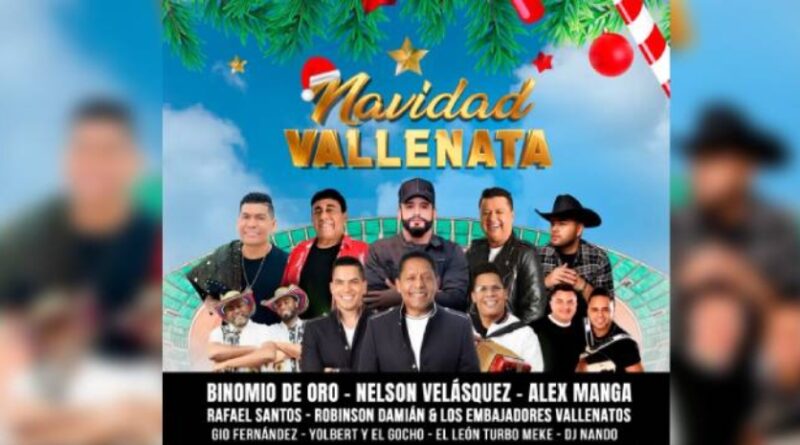 Caracas Recibe la "Navidad Vallenata" en el Estadio Olímpico de la UCV con Estrellas del género
