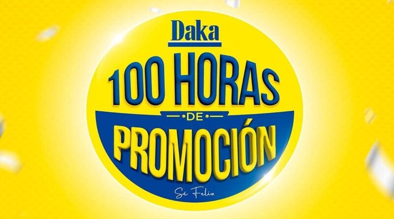 DAKA inicia las "100 Horas Promoción"