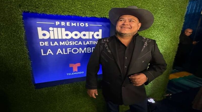 El Canario de Cazorla brilló en la alfombra de los Billboard