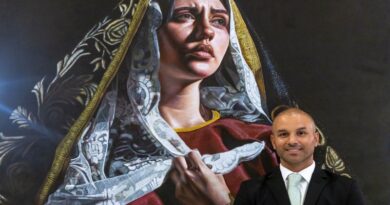 “Sublime”: el arte sacro del guatemalteco Chrispapita conmueve Roma durante el Jubileo