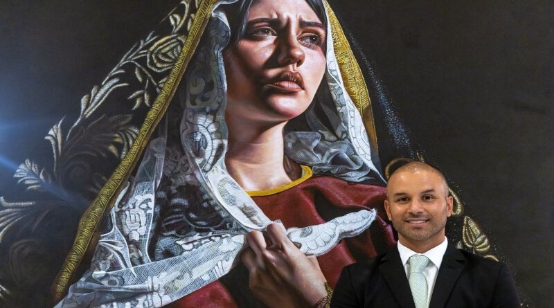 “Sublime”: el arte sacro del guatemalteco Chrispapita conmueve Roma durante el Jubileo
