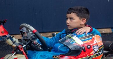 Silvano Gianfrancesco subió al podio en el Karting de Costa Rica
