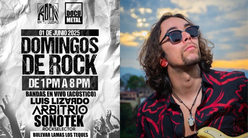 Documetal y Rock en tu Ciudad encienden Los Teques con una jornada para toda la familia “Domingos de Rock”