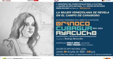 Participa en la tertulia "La mujer venezolana se revela en el campo de Carabobo"