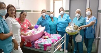 Los Ángeles Azules del Hospital Victorino Santaella en Los Teques: Un acto de amor y solidaridad