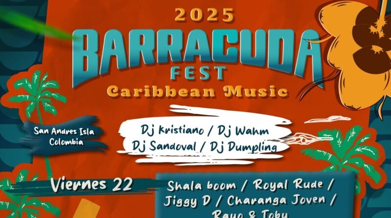 San Andrés ilumina el Caribe con la primera edición del Barracuda Fest Caribbean Music 2025