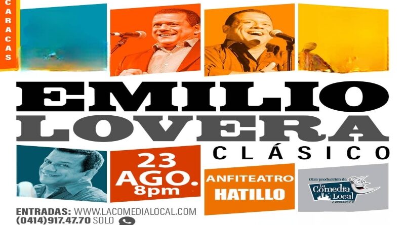 Clásico: El show que celebra lo mejor de la trayectoria del humorista Emilio Lovera