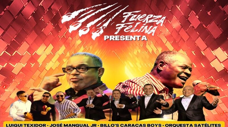 Afinan detalles para el gran evento de "las 4 Leyendas de la Música" en Caracas