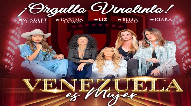 Caracas recibe el espectáculo “Venezuela es Mujer” este 18 de septiembre