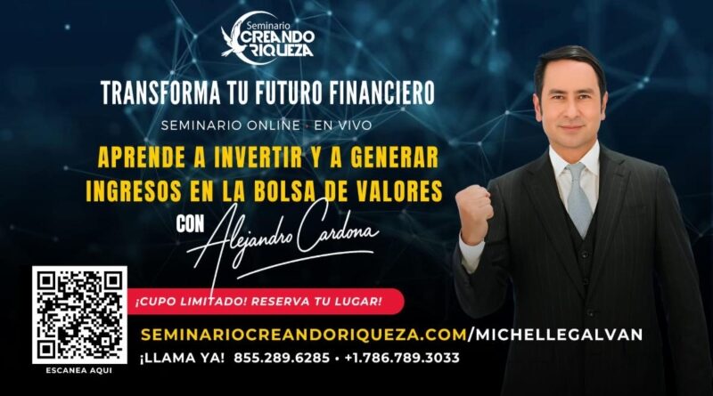 Alejandro Cardona comparte su visión  en “Dosis con Michelle Galván”  Uno de los podcasts líderes de Univision, Euforia y Vix