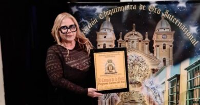 Katty Gutiérrez recibe el Galardón Chiquinquirá de Oro 2025 como Programa Gaitero del Año
