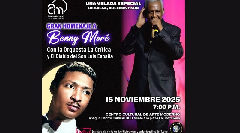 La Crítica celebra la vida y legado del legendario Benny Moré en el CCAM