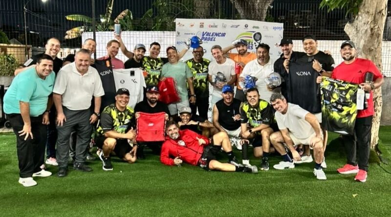 Culminó con éxito la tercera parada de la Liga Valencia Pádel Tours