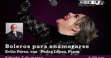 La magia del bolero revive en la emblemática Villa Planchart con "Boleros para Enamorarse"