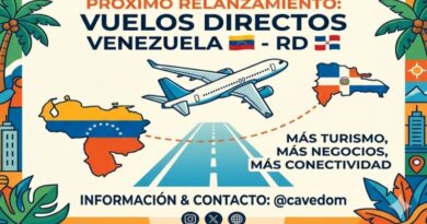 La Cámara de Comercio Venezolana Dominicana (CAVEDOM) celebra crecimiento económico de RD y anuncia hito en conectividad aérea