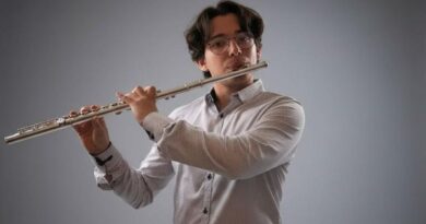 Yhonfer Almeida, Stephanny Mata y Caleb Correa ofrecen concierto de arpa, cello y flauta en el CVA Las Mercedes