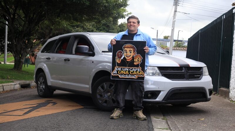 El Mono convierte un granito de café en un movimiento social que busca entregar una casa