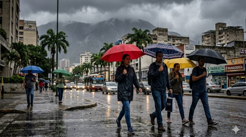Inameh prevé lluvias y actividad eléctrica por el paso de la Onda Tropical N.º 1 hacia Venezuela