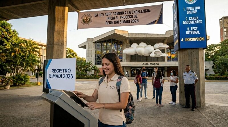 Coge Dato: La UCV abre camino a la excelencia: Inicia el proceso de registro SIMADI 2026