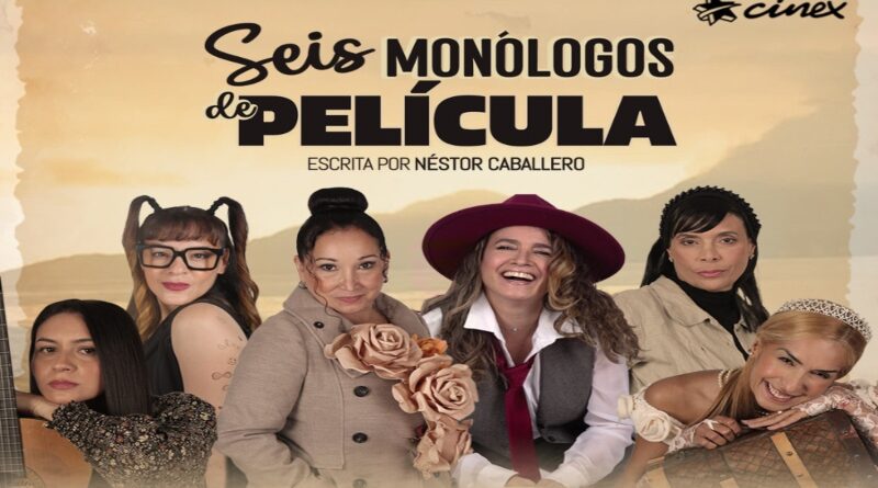 Seis monólogos de película llega a la Sala de Conciertos del Centro Cultural de Arte Moderno de la Castellana Seis monólogos de película llega a la Sala de Conciertos del Centro Cultural de Arte Moderno de la Castellana