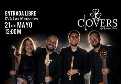 El Ensamble Clovers ofrecerá concierto en el CVA Las Mercedes El Ensamble Clovers ofrecerá concierto en el CVA Las Mercedes