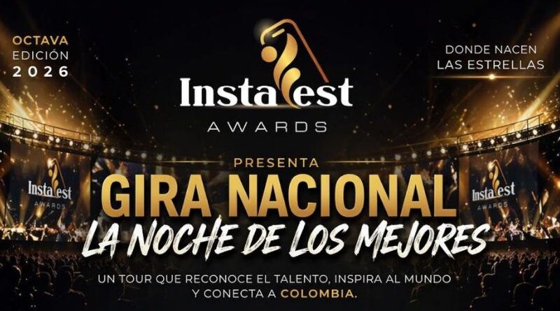 INSTAFEST AWARDS 2026 anuncia su Tour Nacional y gran Gala de Premiación en Cartagena