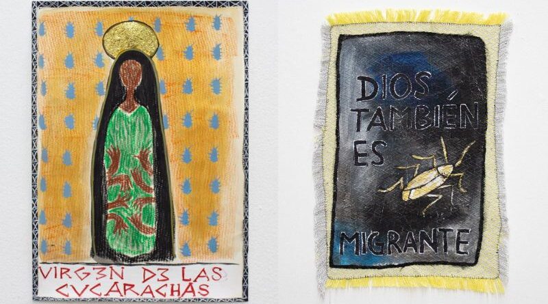 Wiki Pirela presenta en la Galería ABRA su instalación inmersiva en torno a “La virgen de las cucarachas”