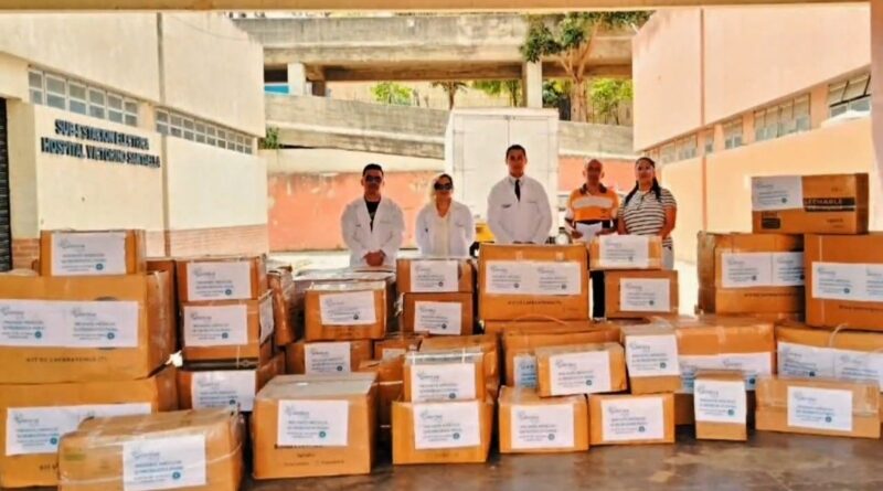 Galeniux realiza aporte de insumos médicos a cuatro hospitales de Caracas y Miranda