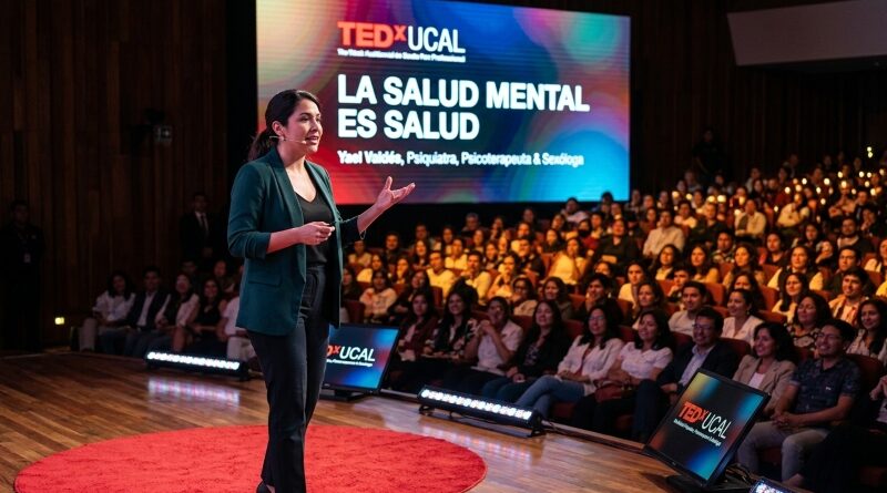 «La salud mental es salud»: La psiquiatra Yael Valdés rompe tabúes y expone la crisis silenciosa en una impactante charla TEDx