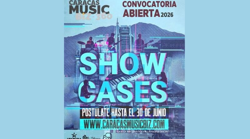 El Caracas Music Biz 2026 abre convocatoria para sus showcases