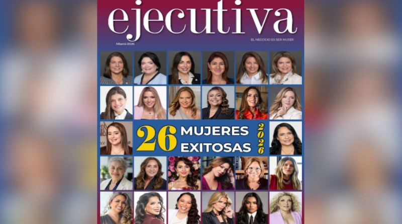 Ejecutiva Magazine presentó su nueva portada: 26 mujeres exitosas de 2026 en un exclusivo evento en Coral Gables