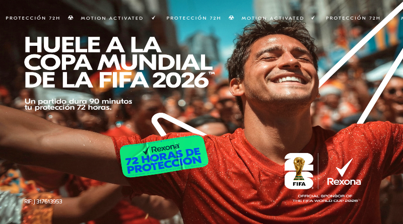 Rexona enciende la pasión del fútbol en Venezuela con el lanzamiento de su campaña “Huele a Copa Mundial de la FIFA 2026™"