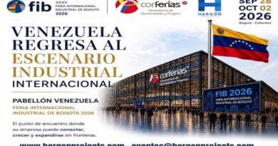 Venezuela tras 12 años regresa a la Feria Internacional Industrial de Bogotá para impulsar el renacer productivo del país
