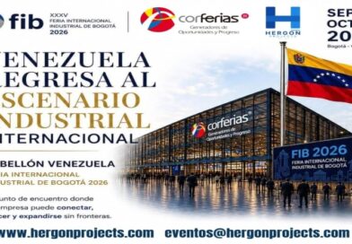 Venezuela tras 12 años regresa a la Feria Internacional Industrial de Bogotá para impulsar el renacer productivo del país