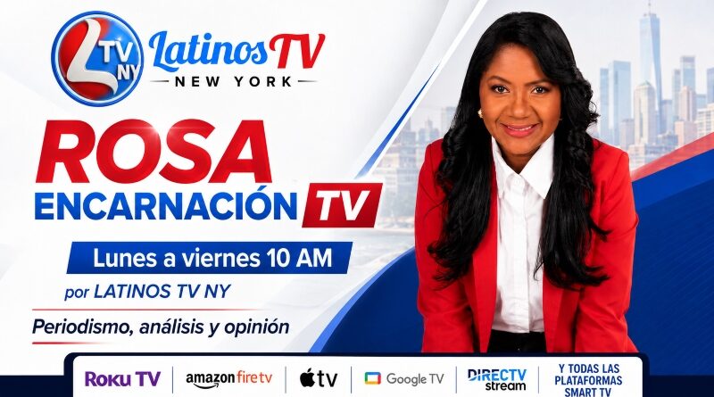 Rosa Encarnación TV se integra a la programación de LATINOS TV NY