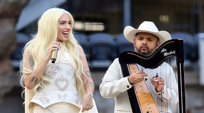 Arpamartínez impulsa el arpa venezolana junto a Elena Rose en la gira de Karol G