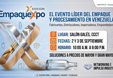 Empaquexpo celebra su décima edición en Caracas como el punto de encuentro clave para la industria del empaque Empaquexpo celebra su décima edición en Caracas como el punto de encuentro clave para la industria del empaque