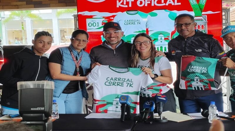 Alcaldía de Carrizal y Retosvenezuela unen fuerzas en la carrera nocturna «Carrizal Corre 7K» para dar la bienvenida a la Navidad